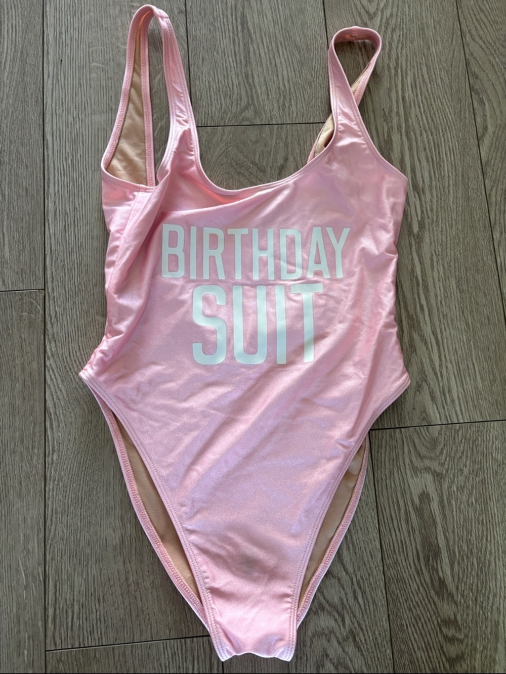 PRIVATE PARTY Light Pink Scoop One-Piece Swimsuit